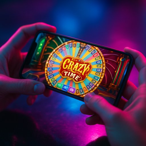 CK333 Win Crazy Time show view on mobile