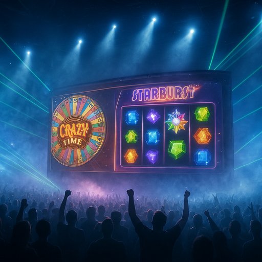 CK333 Win Starburst reels on bright screen