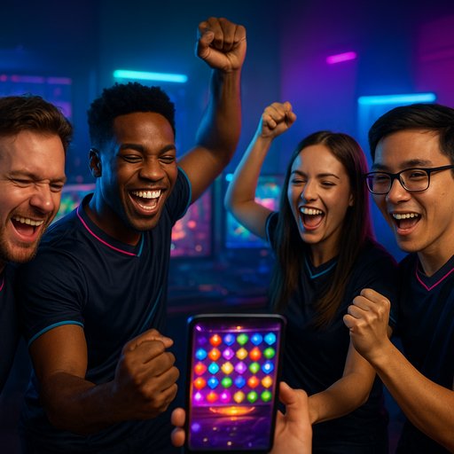 CK333 Win Starburst game grid on smartphone