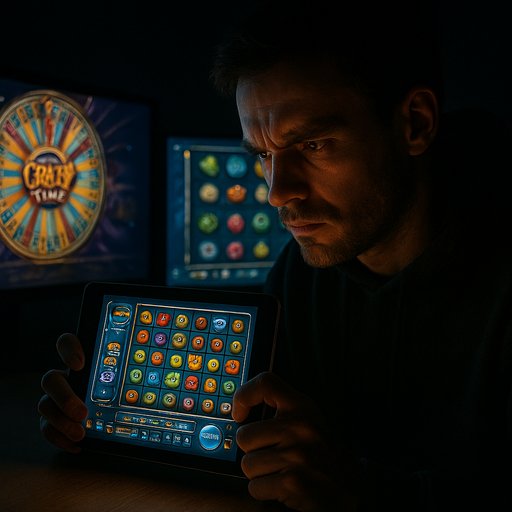 CK333 Win Reactoonz grid on tablet